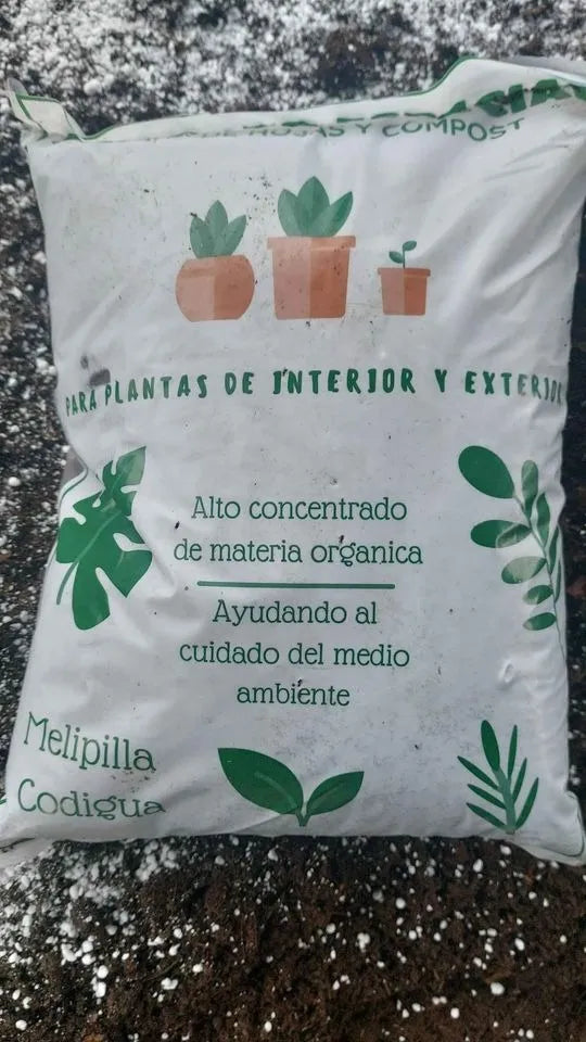 Tierra de hoja premium sustrato 50 litros por 3 Sacos