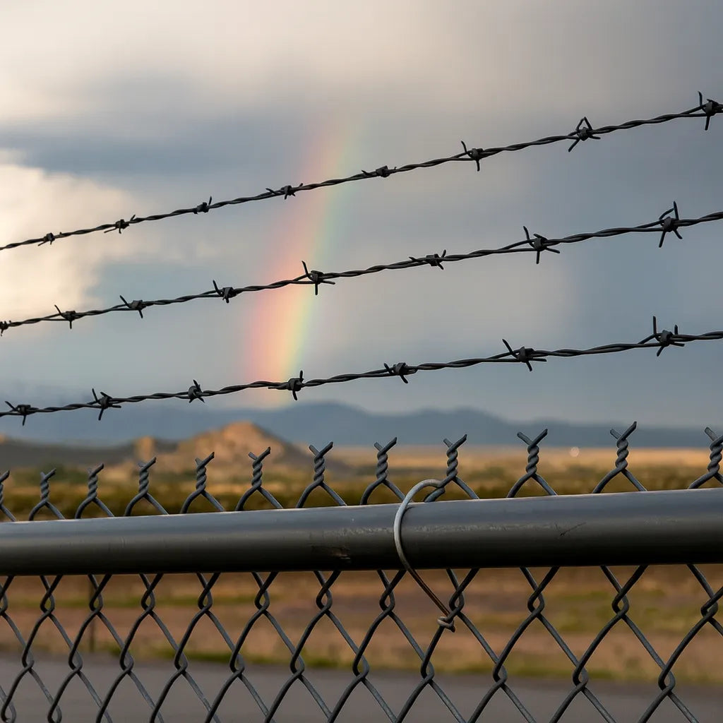 Rollo Alambre De Puas Eoland Galvanizado Alambre De Pua Rollo 500 Metros