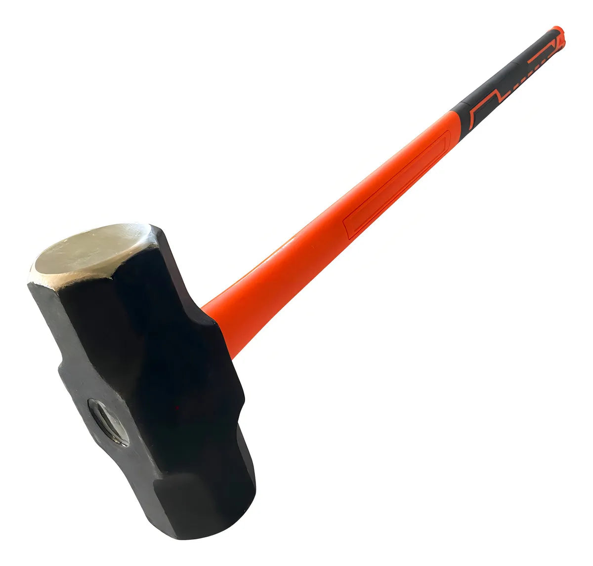 Combo Mazo Octogonal De Construcción Mango Fibra 7,3kg 16lb