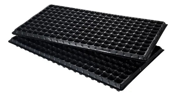 Pack De 12 Bandejas Rígidas Para Semilleros, 200 Hoyos