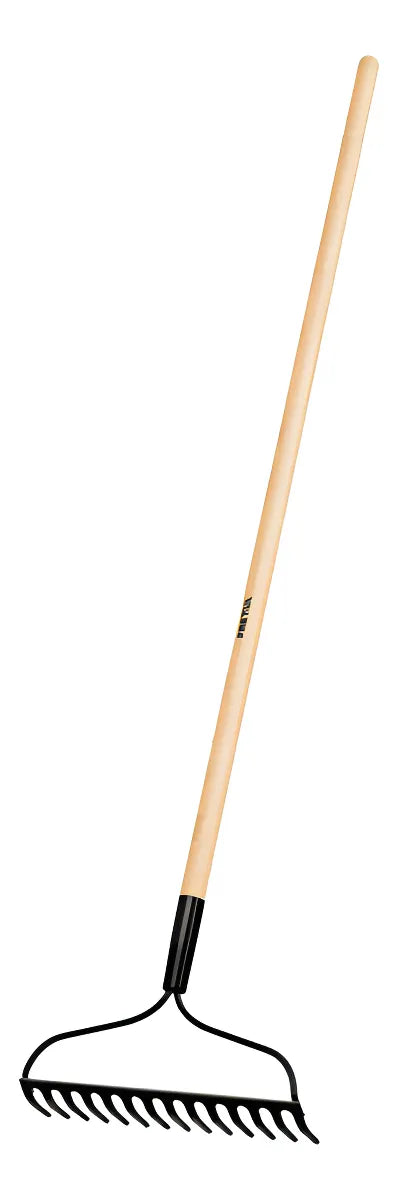 Rastrillo Jardinero 14 Dientes Cabo Madera Pretul