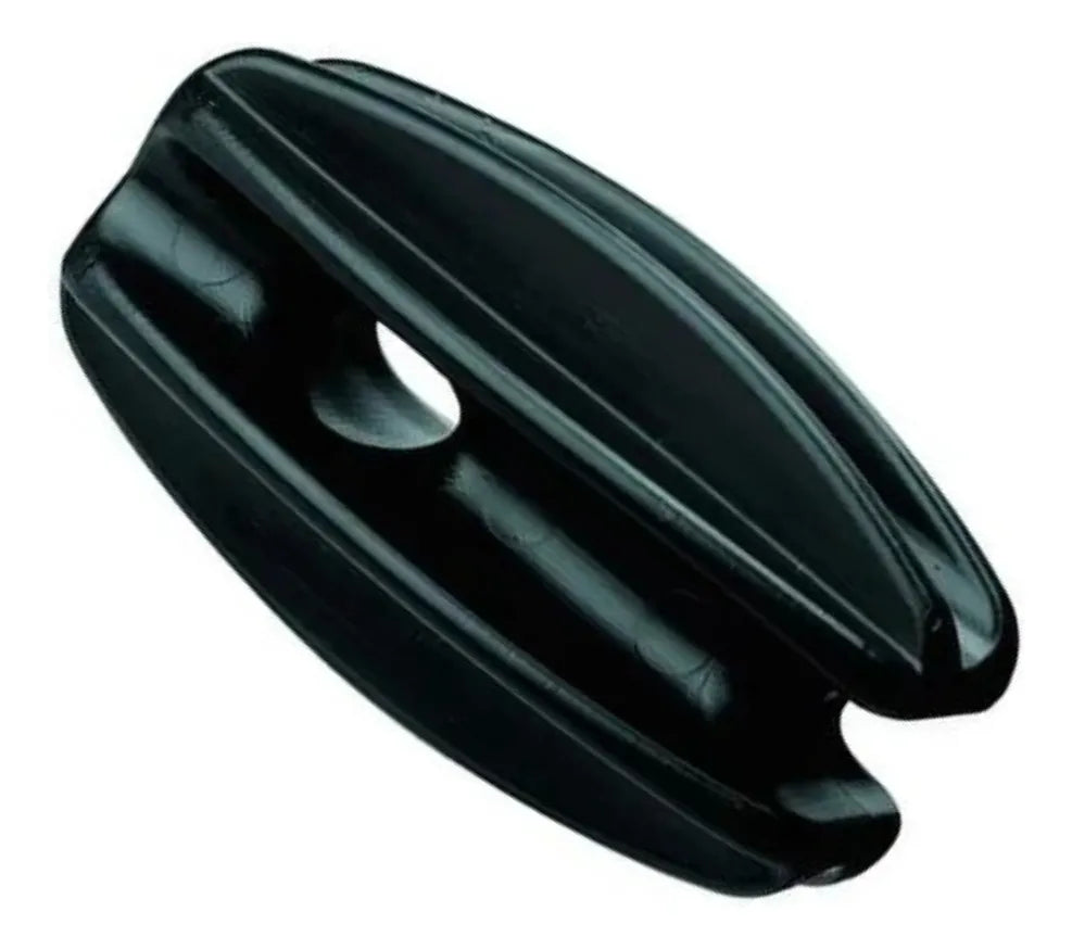 Aisladores Esquineros Tipo Nuez Para Cerco Eléctrico 50 Unid Negro