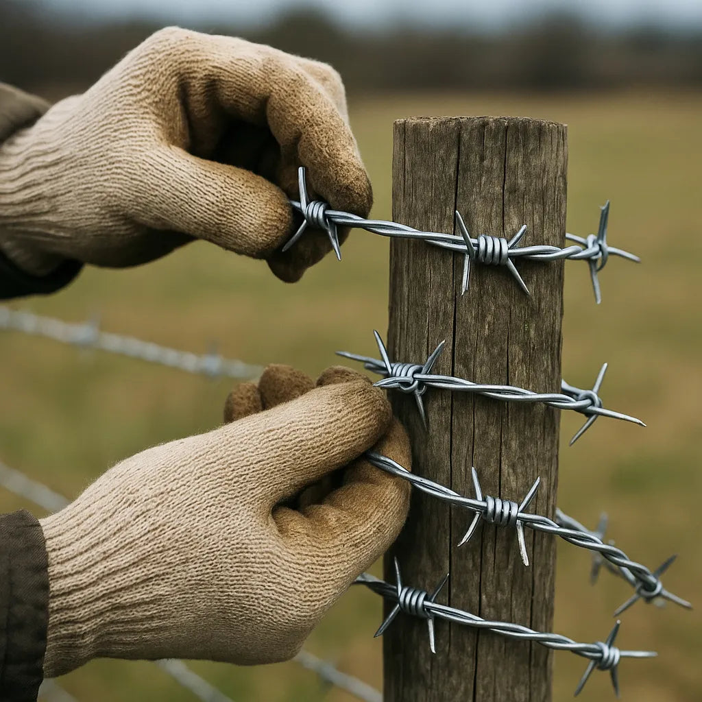 Rollo Alambre De Puas Eoland Galvanizado Alambre De Pua Rollo 500 Metros