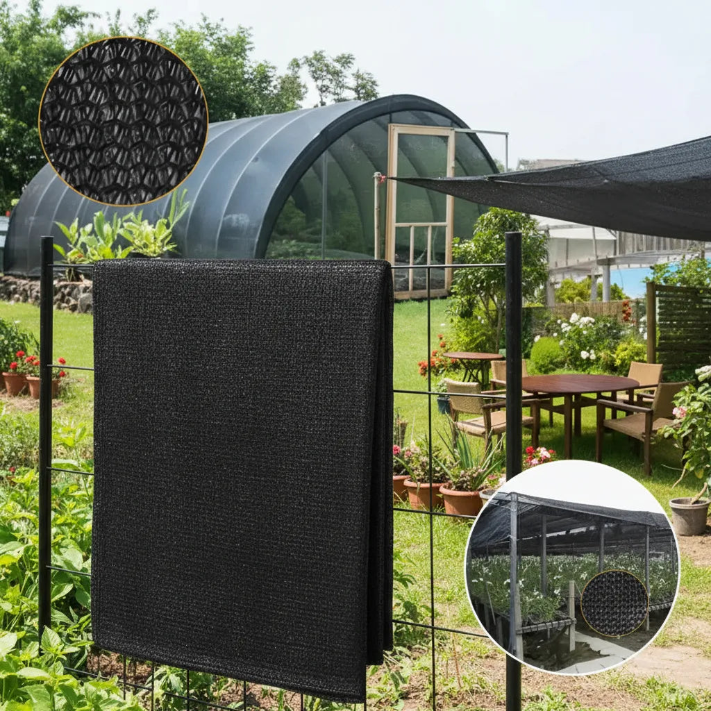 Malla Raschel 80% Sombra Ancho 4.2 Mts X 10 Mts Largo (42m2)