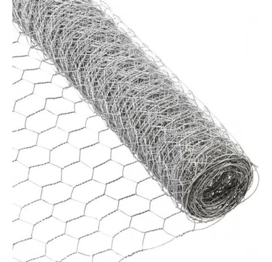 Malla Hexagonal Malla Gallinero Pollera Alambre 80cm X 50 Mt