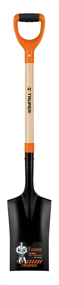 Pala de Punta Escarramán Pocera Truper PES-P Naranja