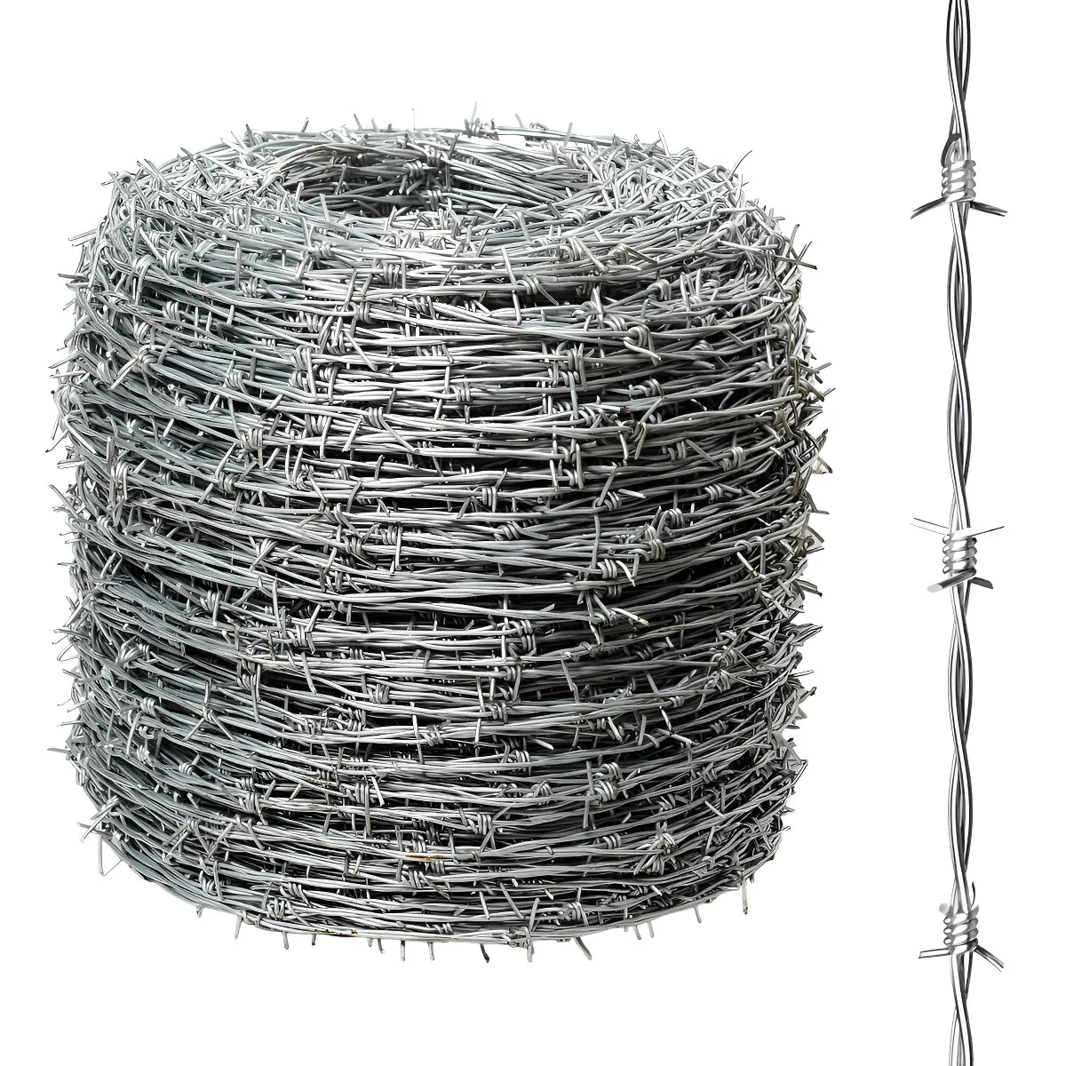 Rollo Alambre De Puas Eoland Galvanizado Alambre De Pua Rollo 500 Metros