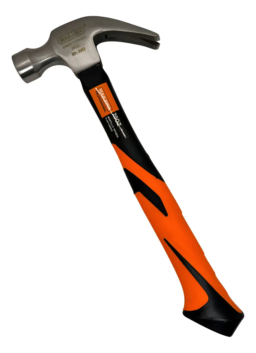 Martillo Carpintero Mango De Fibra 20 Oz Profesional Mkwa