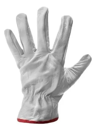 Guantes De Cabritilla Con Forro Certificado Pack 10 Unidades